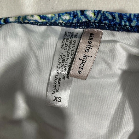 NEW! Nanette Lepore Paisley Siren Bikini Bottom XS - Picture 9 of 12